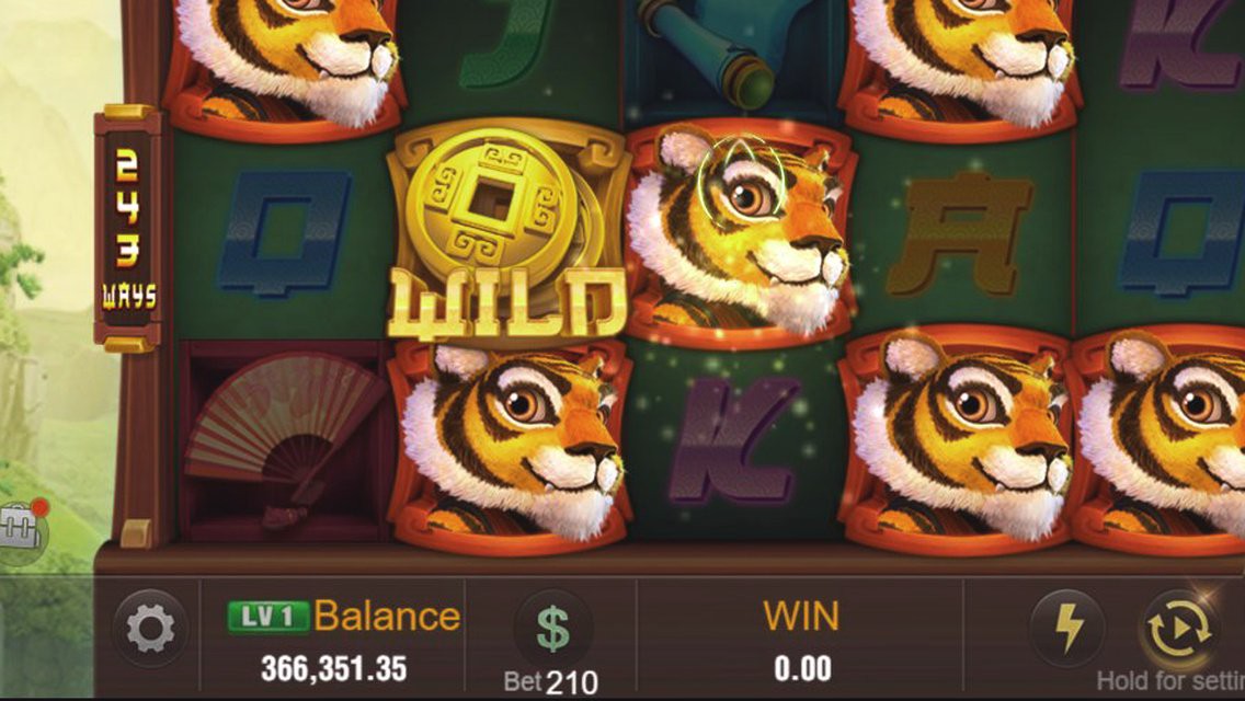 Master Tiger · Tangkapan Layar Aplikasi MPO999
